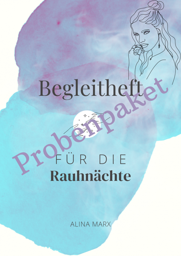 Probenpäckchen zum Begleitheft für die Rauhnächte mit ätherischen Ölen